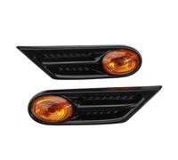 NaNMiBHd Recambio Intermitente Para MINI Para COOPER Para R56 Para R57 1 Par De Luces LED Posición Lateral Intermitente Señal Giro Indicadoras Repetidoras Intermitente Lateral