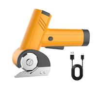 Nanmiyan Cortador De Carton Electrico Y Cutter,2000mAh Recargable Con Luz LED Y Cuchilla | Cortadora Electrica Para Carton 4V,Uso en Tela Artesanía Alfombra Taller Oficina Costura Papel