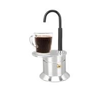 Nanmiyan Elaboradora de Café,Olla para Café Compacta | Pava de Calidad Alimentaria con Tubo de Aluminio para Hogar Cocina Exterior Jardín Acampada Senderismo Viaje