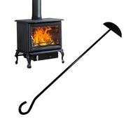 Nanmiyan Rastrillo para la Chimenea - Accesorios De Parrilla Con Resistente | Herramientas de Limpieza para Cenizas con Recogedor - Para Barbacoa al Aire Libre BBQ Horno Estufa y Quemador de Leña