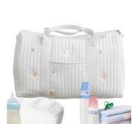 Nanmiyan Tote Para Pañales De Mujer,Capacidad Extra Grande Impermeable y Portátil | Para Pañales De Niña Tote Para Hospital,Para Mamá Papá Padres Maternidad Embarazo Parto Hospital Viajes