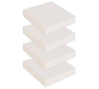 NANNAN3360 Elevadores de Muebles de Silicona Elevadores de Sofá Blancos Soporta hasta 1000 kg Pies de Soporte Resistentes 4 Patas para Muebles, para Mesa Cama Silla Escritorio (50 × 50 × 30mm)