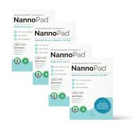 NannoPad Paquete múltiple - Almohadillas y protectores de algodón orgánico certificado - Nannocare - Regular, Super & Pantyliners - Protección de ciclo completo - Minimiza los olores - Almohadillas