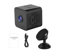 Nanny Cam Recorder for Garage Balcony Garden Car and Home Balconies - 4k HD - Cámara de seguridad pequeña (3,2 x 3,2 x 3,2 x 3,2 x 3,2 x 3,2 x 3,3 cm,