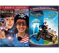 Nanny McPhee & Matilda & The New Adventures of Pippi Longstocking DVD Set Classic Family Fantasy Movie Bundle Double Feature