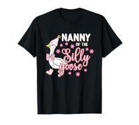 Nanny of The Silly Goose 1er Cumpleaños Familia Coincidencia Camiseta
