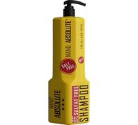 Nano Absolute Champú Salt sin adición de 1 l con bomba - Sin sal, sin sulfatos y limpieza suave, anti rotura y antiencrespamiento, fortalece el cabello seco, dañado y teñido, para hombres y mujeres