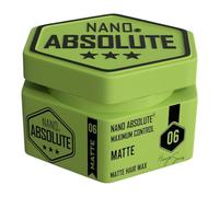 Nano Absolute Matte Hair Wax 140 ml | Cera para el pelo | Cera para el pelo | Cera de gel | Cera para el cabello para hombre | Barbershop Hair Styling (140 ml, 06 Matte)