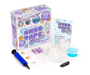 Nano Art - Animales, Pack Medio, 2 Rollos de Cinta, Accesorios y rotuladores, Slime y Sprinkles,Bizak (64484119)