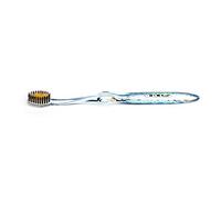 NANO-B | Cepillo de Dientes para Encías Sensibles | Elimina hasta el 99% de las Bacterias Dañinas | ORO y Carbón Activo - Azul
