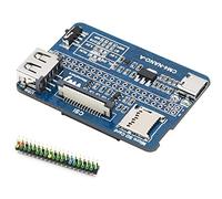 Nano Base Board (A) for Raspberry Pi Compute Module 4 Lite/eMMC,with Raspberry Pi 40PIN GPIO Interface,Same Size As The CM4,MIPI CSI-2 Port,USB 2.0 Type A,