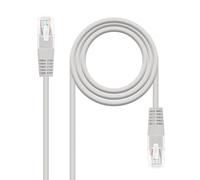Nanocable Cable de Red RJ45 UTP AWG24 Cat. 6 30cm Gris