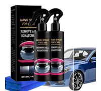 Nano Car Scratch Repair Spray, Protective Coating, High-Gloss Finish, Waterless Cleaner for Cars & Motorcycles (2pcs)