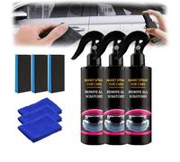 Nano Car Spray,Quick Car Scratch Remover Spray,Instant Invisible Scratch Repair,Hydrophobic Coating, Long-Lasting Shine, Nano Protection for All Vehicle Paint Types (360ml)