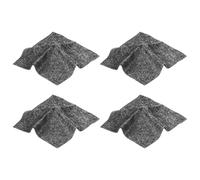 Nano Cloth for Car Scratches - Polishing 4 Pieces Portable Reusable, Automotive Smart Swirl Abrasive Towels, Advanced Nano-technology Friction Polishing Wipes | Magic Paint Finish Shield For