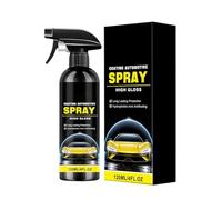 Nano Coating Spray, High Shine Paint Restorer, 120ml Quick Acting Gloss Formula, Hydrophobic Protective Layer Spray, Coating with Mirror Finish, Auto Care for Sedan Truck