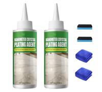 Nano Crystal Coating Agent for Tile & Furniture, NanometerCrystal Plating Agent, Stone Crystal PlatingAgent, Strong Protective & Long-Lasting Polishing, Scratch Repair Marble Stain Remover (2pcs)
