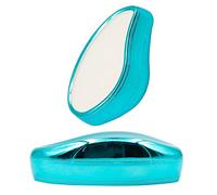 Nano depiladora Silky Hair Remover depilación sin afeitado, goma de borrar para hombres y mujeres, piernas y pectorales, sin afeitado (azul claro)