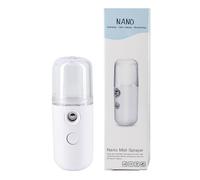 Nano Facial Mister - Pulverizador compacto de 1,57 pulgadas, dispositivo hidratante USB, mini máquina nebulizadora con depósito de agua visual | Accesorio práctico para hidratar la piel, favoreciendo