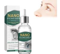 Nano gotas oculares suero, lubricante natural gotas para los ojos para ojos secos, alivia los síntomas de la presbicia, cansado, estresado e hidratante (1pcs)