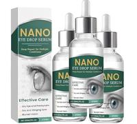Nano gotas oculares suero, Presbiopia gota ocular, para ojo seco, aliviar la fatiga de los ojos para el cuidado de los ojos (3pcs)
