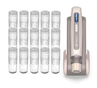 Nano-HR Agujas de Repuesto Originales para Microneedling, Compatibles con Hydra Pen H3 H5 Aplicador de Suero, Cartuchos Desechables Auténticos para Cuidado de la Piel (Nano-HR, 15Pcs)