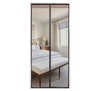 NANO Magnetic Screen Door, Magnets with Heavy Duty Mesh Curtain, Fits Doors up Hands Free Pet and Kid Friendly Mosquito Net for Doors (Color : A, Size : 90x200cm(35x79inch))