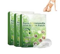 Nano Patch reafirmante piel y cuidado corporal, ingredientes naturales, seguro eficaz para todo tipo de pieles, suave masaje calmante, apoya la tonificación de la piel (3 unidades)