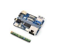 Nano placa base para Raspberry Pi Compute Module 5 Lite/eMMC Series, mismo tamaño que CM5, con enchufe CM5/cabecera GPIO de 40 pines/RJ45 Gigabit Eth/16PIN PCIe/HDMI/USB 3.2/Audio/MIPI, etc.