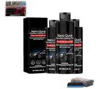 Nano-Quick Ceramic Coating Pro for Automobiles, Car Scratch Removal, Effect Coating Agent, Powerful Scratch Remover (3pc)