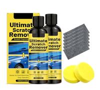 Nano Scratch Remover for Cars, Car Scratch Remover Paste for Paint, Nano Cloth Car Scratch Care Kit with Sponge, Universal Polishing Compound 100g (2pcs)