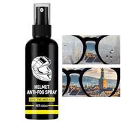 Nano spray antivaho 100 ml: eficaz spray antivaho y repelente al agua para cascos de motocicletas y bicicletas eléctricas, protege las viseras de los cascos, mejora la visibilidad en lluvia, nieve o n