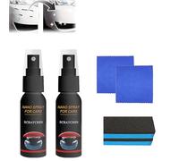 Nano spray para coche, espray para eliminar arañazos de coche, nano removedor de arañazos, spray de reparación rápida, eliminación profunda de arañazos y marcas de remolino (2 unidades)