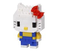 nanoblock Bandai - Figura de ladrillo Hello Kitty NBH177 - Diseño manga Pixel - Kawada