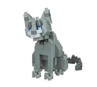 nanoblock - Cat Breed - Russian Blue, Collection Series Buildi (Importación USA)