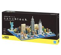 Nanoblock Deluxe Edición New York Puzle con Mini Ladrillos 1480 Piezas Regalo
