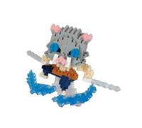 nanoblock Demon Slayer Inosuke Hashibira Modelo NBCC167 - Rompecabezas de bloques de construcción para adultos y niños | Kits de modelo de plástico con mini ladrillos son un gran regalo para niños