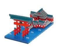 nanoblock - Edificios de fama mundial - Santuario Itsukushima, serie de vistas para ver nanoblock