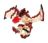 nanoblock - Monster Hunter - Rathalos Hobby Series - Kit de construcción de 410 piezas