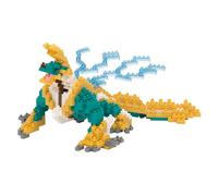 nanoblock - Monster Hunter - Zinogre Hobby Series - Kit de construcción de 580 piezas