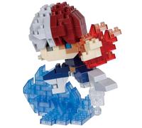 nanoblock - My Hero Academia - Shoto Todoroki Ver. 2, juego de construcción de la serie de personajes