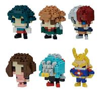 Nanoblock - My Hero Academia Vol. 1 (Box of 6 Blind Boxes), Nanoblock mininano Series