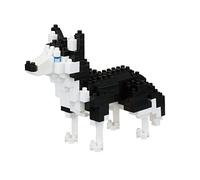 nanoblock NBC264 Dogs Siberian Husky, Multi