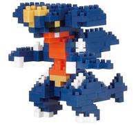 nanoblock NBPM-075 - Pokemon Garchomp Carchacrok Knakrack Multicolor