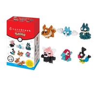 nanoblock - Pokémon - Type Normal Set 1 (Juego Completo de Caja ciega), Kit de construcción de la Serie Mininano