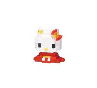 nanoblock - Sanrio - Hello Kitty (Kimono), Kit de construcción de la Serie de Personajes