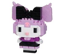 nanoblock - Sanrio - Kit de construcción de la serie de personajes Kuromi (Dress Up)