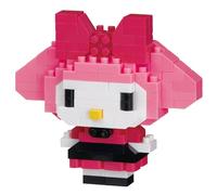 nanoblock - Sanrio - Kit de construcción de la serie de personajes My Melody (Dress Up)