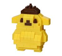 nanoblock Sanrio Pom Pom Purin Modelo NBCC182 - Rompecabezas de bloques de construcción para adultos y niños | Kits de modelo de plástico con mini ladrillos son un gran regalo Sanrio para niños, niñas
