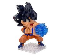 nanoblock - Son Goku [Dragon Ball Z], nanoblock Charanano Series Kit de construcción
